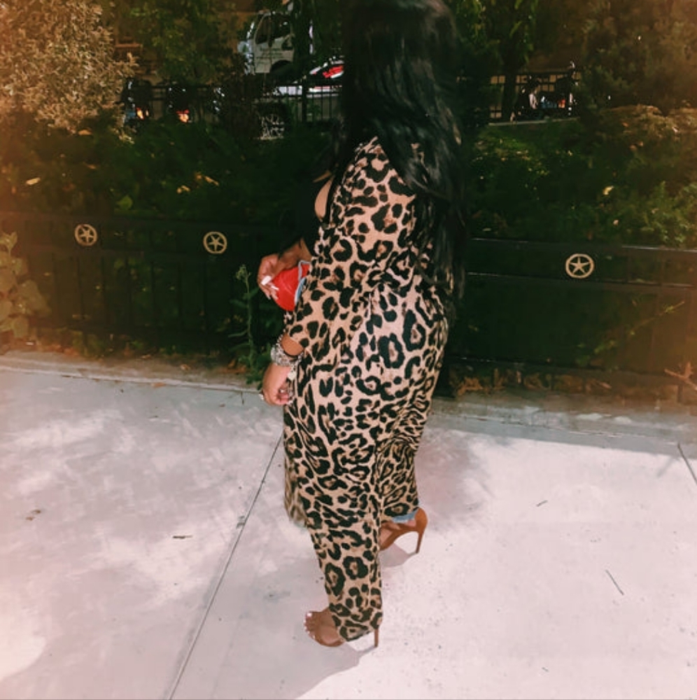 Cheetah Kimono